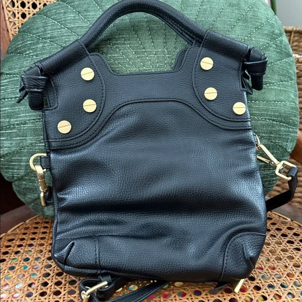Foley & Corinna Black FC Lady City Top Handle Crossbody Tote